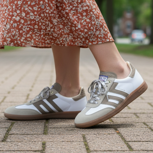 Ghost Sneakers in Taupe