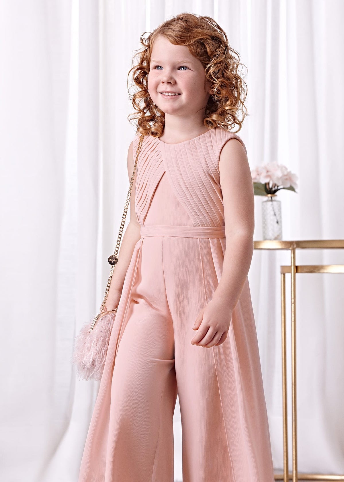 Abel & Lula Abel & Lula Chiffon Jumpsuit - Little Miss Muffin Children & Home