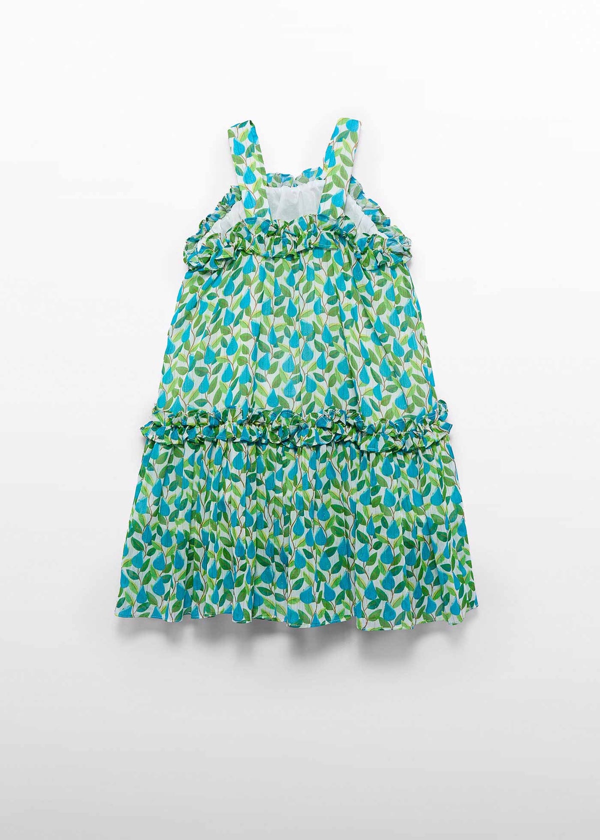 Abel & Lula Abel & Lula Glitter Thread Print Dress - Little Miss Muffin Children & Home