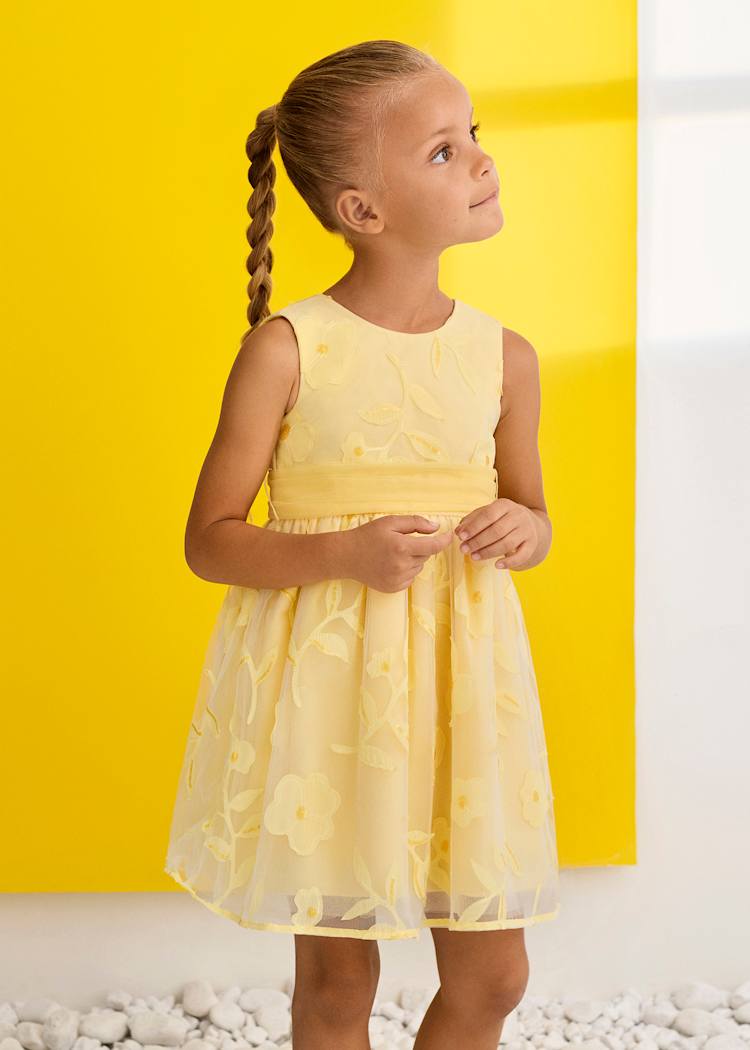 Floral Tulle Dress