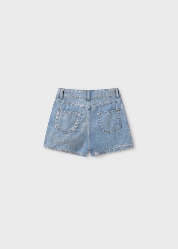 Mayoral Usa Inc Mayoral Foiled Jean Shorts - Little Miss Muffin Children & Home
