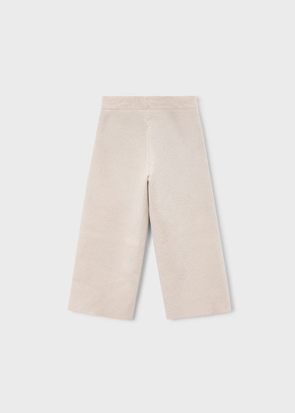 tan girls knit pants