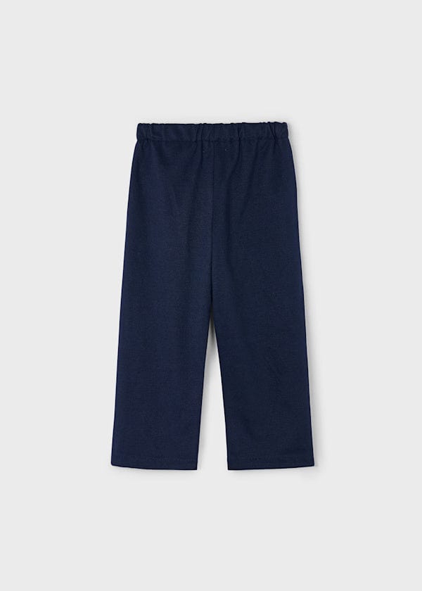 Mayoral Usa Inc Pleated Knit Pants in Navy - Little Miss Muffin Children & Home
