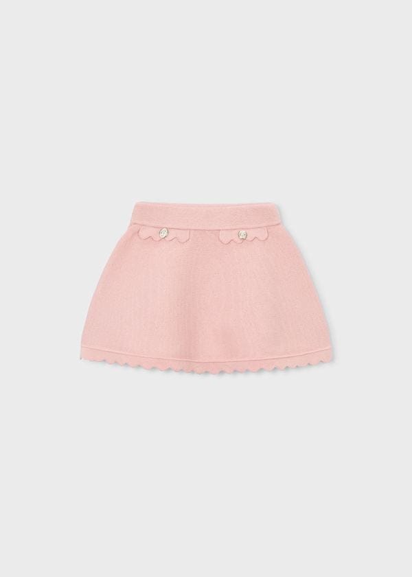 Mayoral Usa Inc Knit Skirt with Scalloped Hem in Blossom - Little Miss Muffin Children & Home