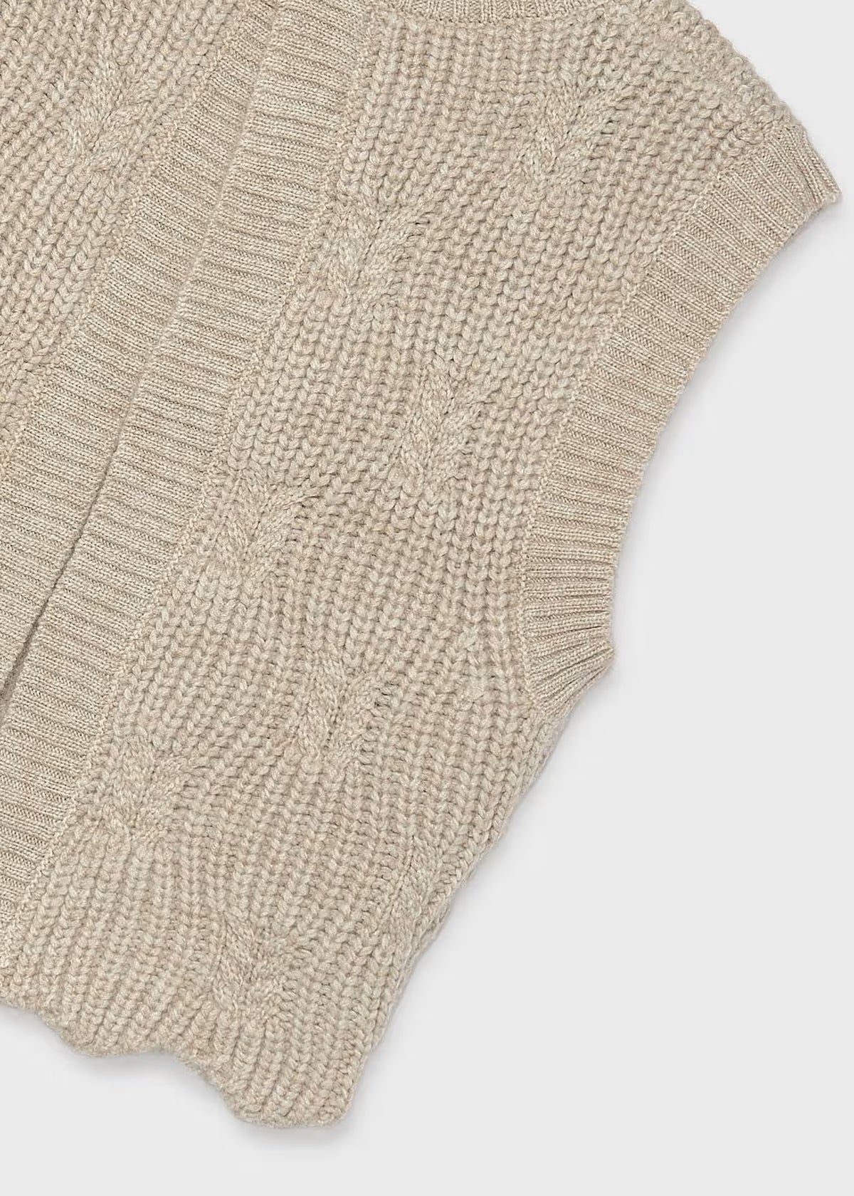 Open Back Knit Sweater Vest, 2 Colors Available