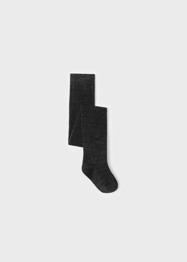 Mayoral Usa Inc Mayoral Lurex Tights in Black - Little Miss Muffin Children & Home