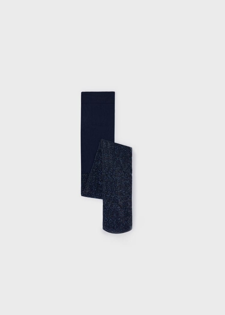 Mayoral Usa Inc Mayoral Lurex Stockings in Navy - Little Miss Muffin Children & Home