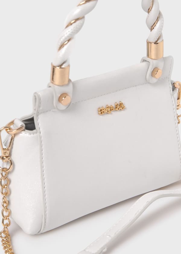 Abel & Lula Abel & Lula Twist Handle Purse with Gold Chain - Little Miss Muffin Children & Home