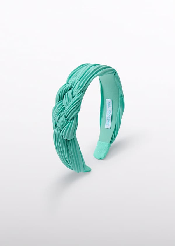 Abel & Lula Abel & Lula Pleated Gauze Headband - Little Miss Muffin Children & Home