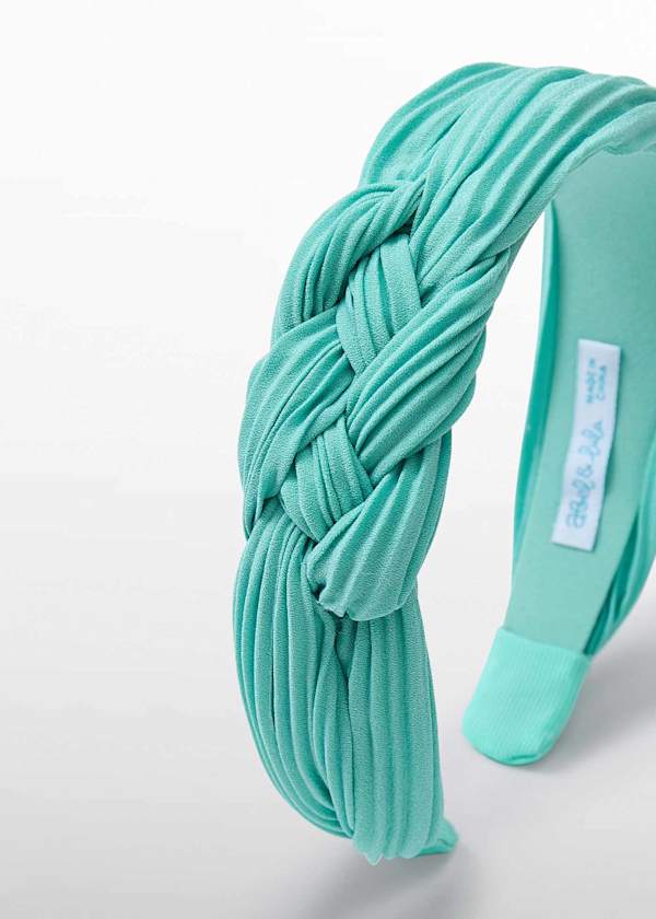 Abel & Lula Abel & Lula Pleated Gauze Headband - Little Miss Muffin Children & Home