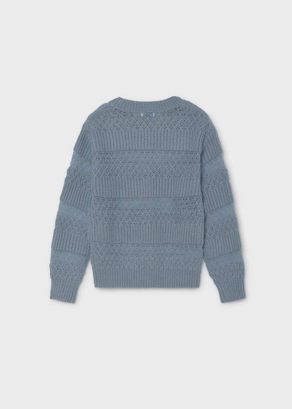 Mayoral Usa Inc Pointelle Sweater, 2 Colors Available - Little Miss Muffin Children & Home