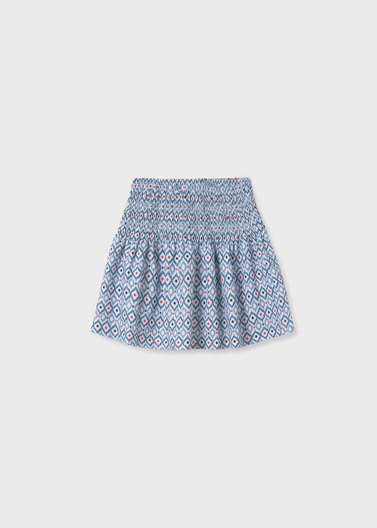 Mayoral Usa Inc Mayoral Smocked Waist Printed Skirt - Little Miss Muffin Children & Home