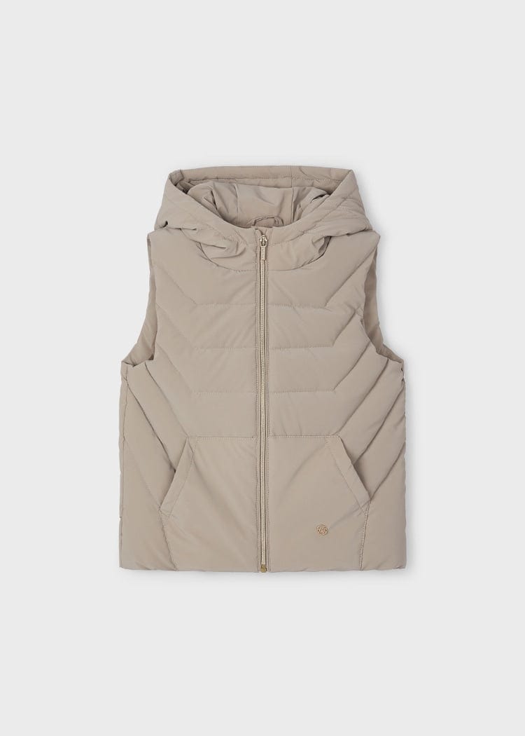 Mayoral Usa Inc Mayoral Quilted Vest in Mocha - Little Miss Muffin Children & Home