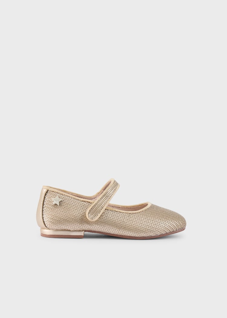 Mayoral Usa Inc Mayoral Sequin Mary Janes in Gold - Little Miss Muffin Children & Home