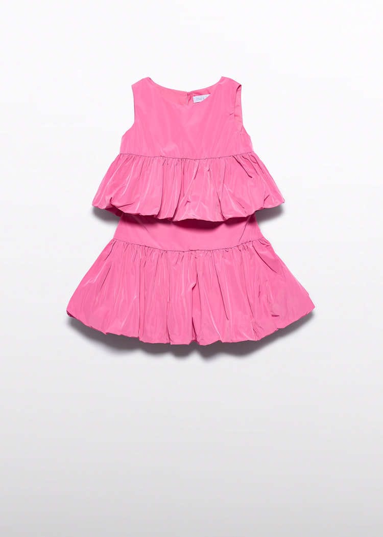 Taffeta Skirt Set in Bubblegum
