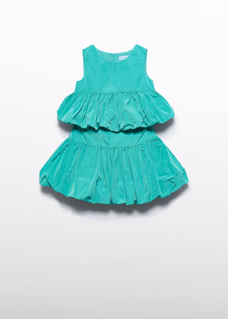 Taffeta Skirt Set in Jade