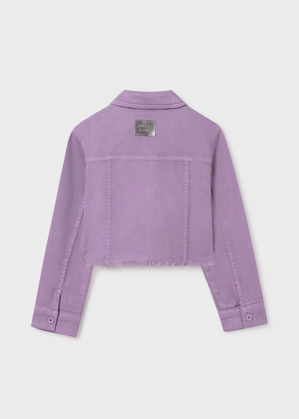 Mayoral Usa Inc Mayoral Twill Jacket with Frayed Hem - Little Miss Muffin Children & Home
