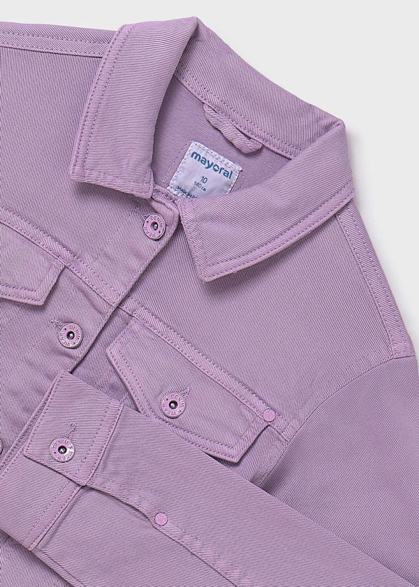 Mayoral Usa Inc Mayoral Twill Jacket with Frayed Hem - Little Miss Muffin Children & Home