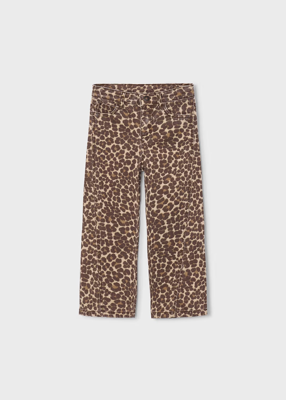 Diagonal Seam Twill Pants, 2 Colors Available