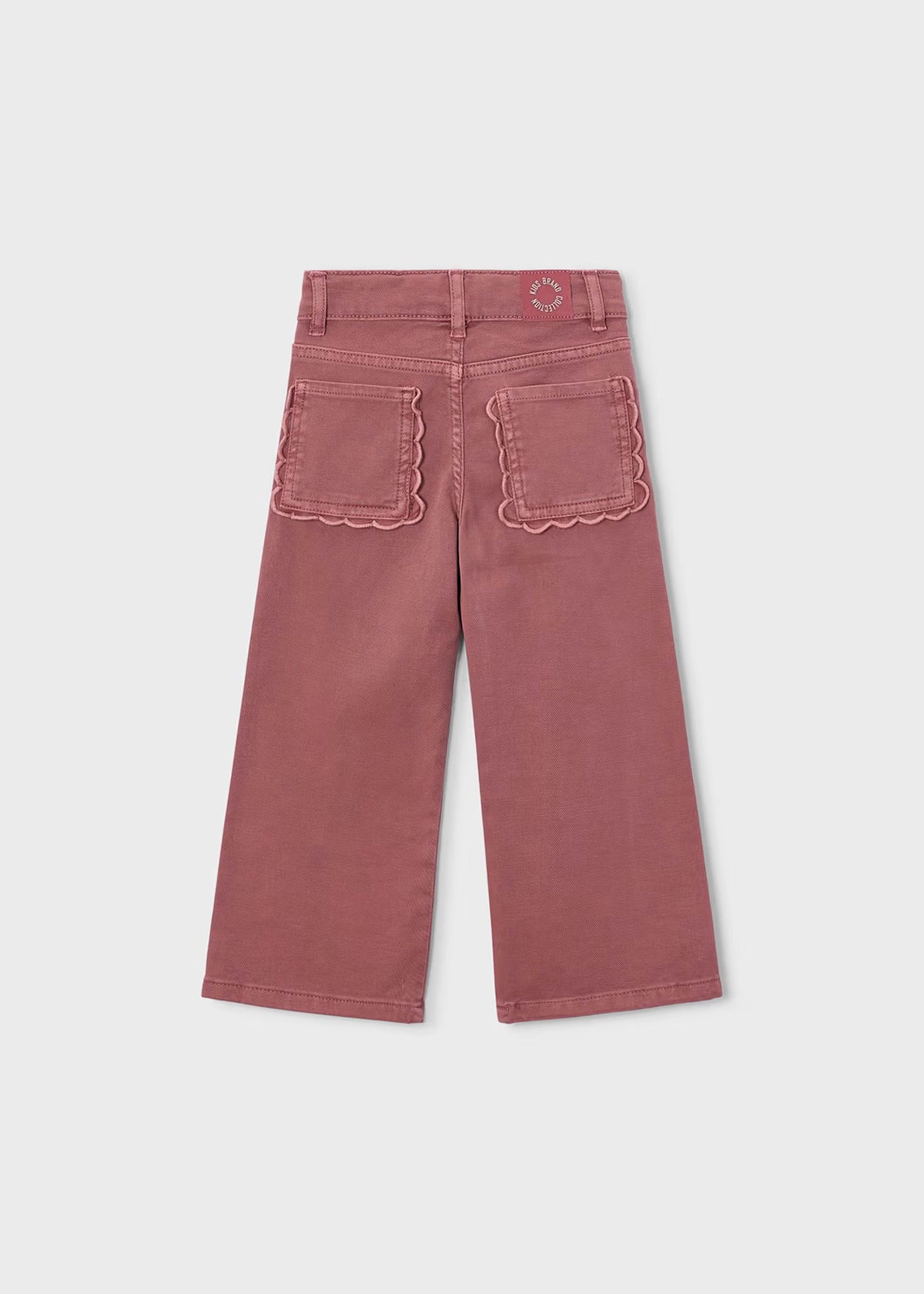 Wide Leg Twill Pants