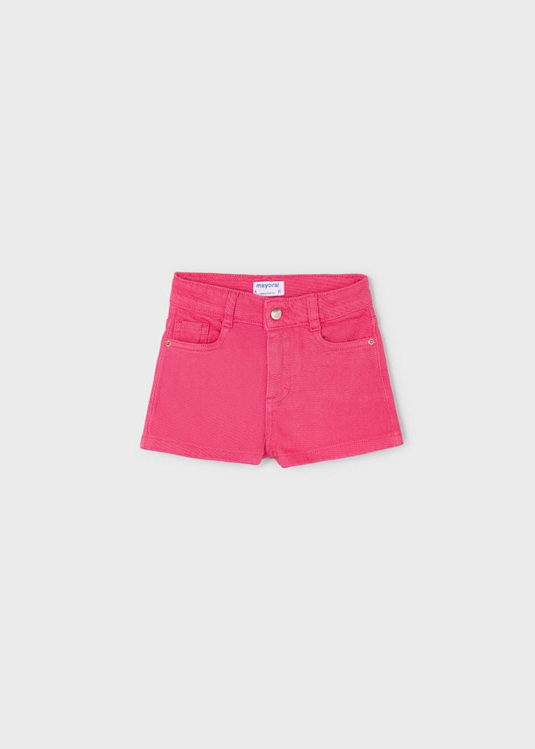 Mayoral Usa Inc Mayoral Twill Shorts in Peony - Little Miss Muffin Children & Home