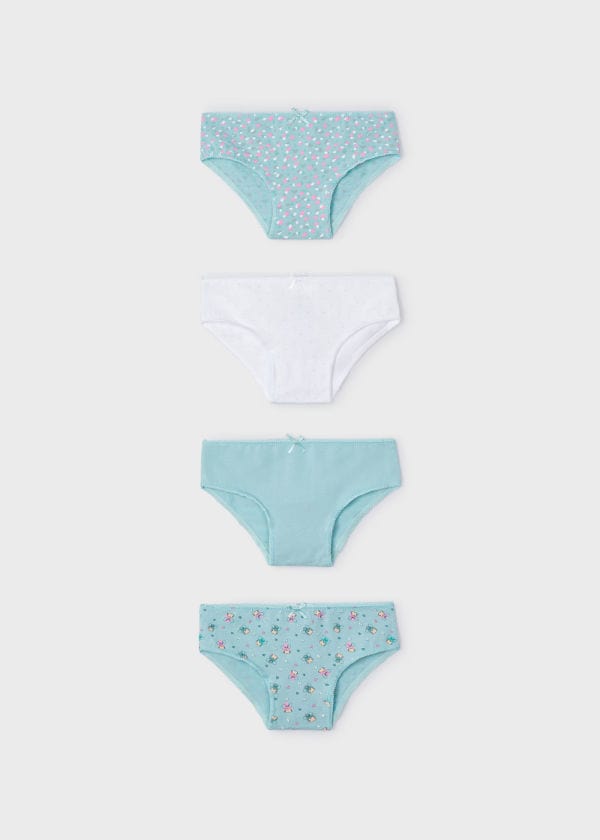 Mayoral Usa Inc Mayoral 4-Pack Bikini Panties - Little Miss Muffin Children & Home