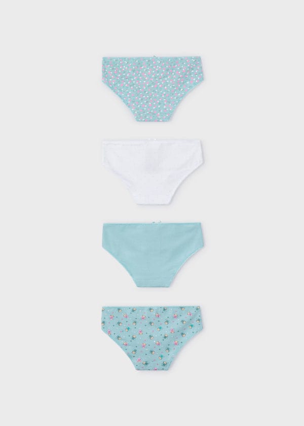 Mayoral Usa Inc Mayoral 4-Pack Bikini Panties - Little Miss Muffin Children & Home
