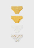 Mayoral Usa Inc Mayoral 4-Pack Bikini Panties - Little Miss Muffin Children & Home