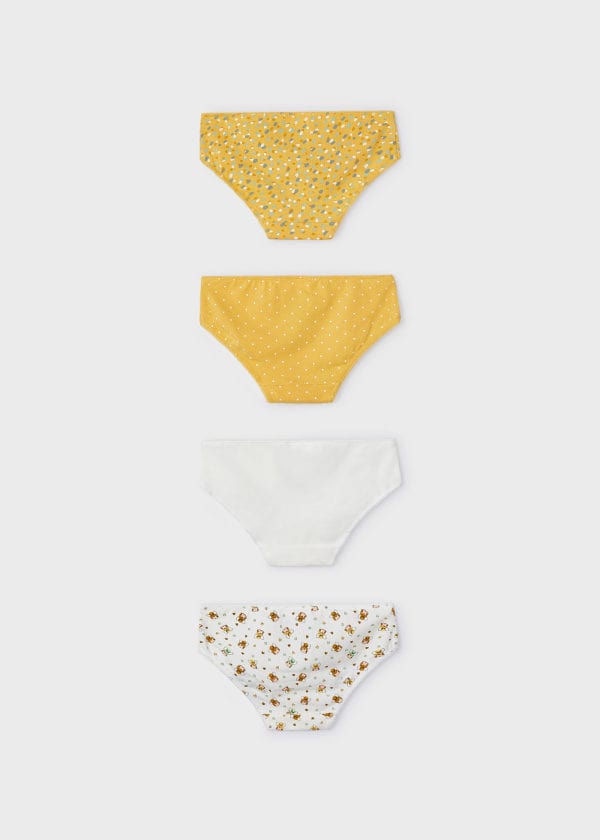 Mayoral Usa Inc Mayoral 4-Pack Bikini Panties - Little Miss Muffin Children & Home