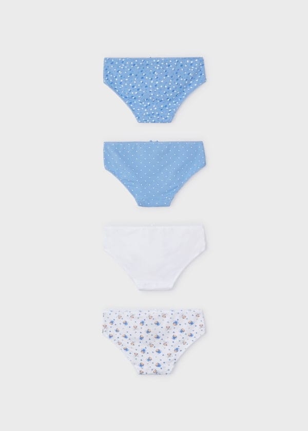 Mayoral Usa Inc Mayoral 4-Pack Bikini Panties - Little Miss Muffin Children & Home