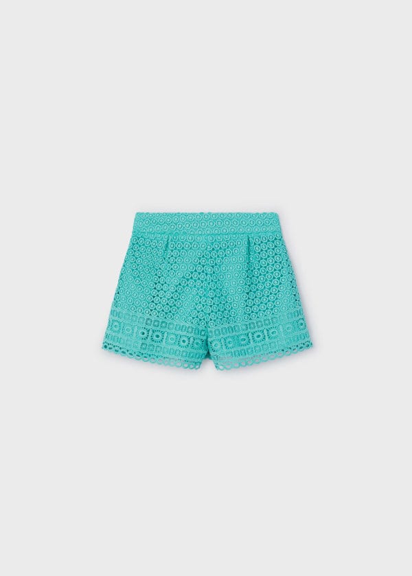 Mayoral Usa Inc Mayoral Guipure Lace Shorts - Little Miss Muffin Children & Home
