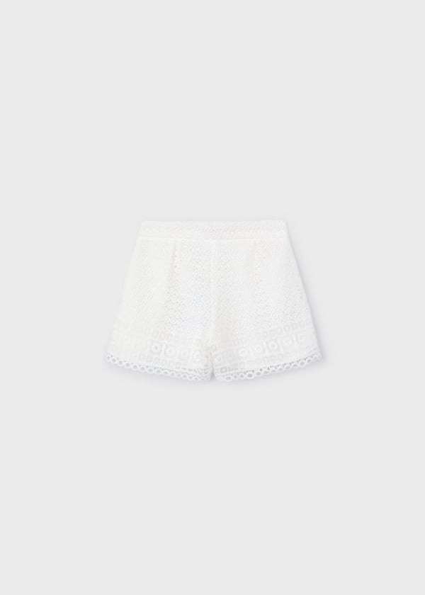Mayoral Usa Inc Mayoral Guipure Lace Shorts - Little Miss Muffin Children & Home