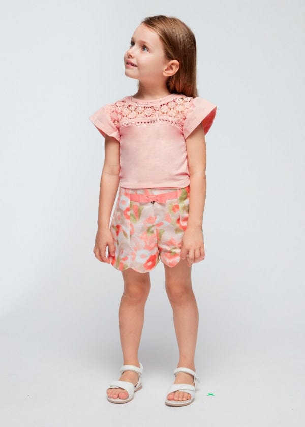 Mayoral Usa Inc Mayoral Guipure Girls Shirt - Little Miss Muffin Children & Home
