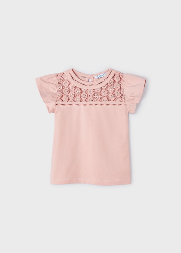 Mayoral Usa Inc Mayoral Guipure Girls Shirt - Little Miss Muffin Children & Home