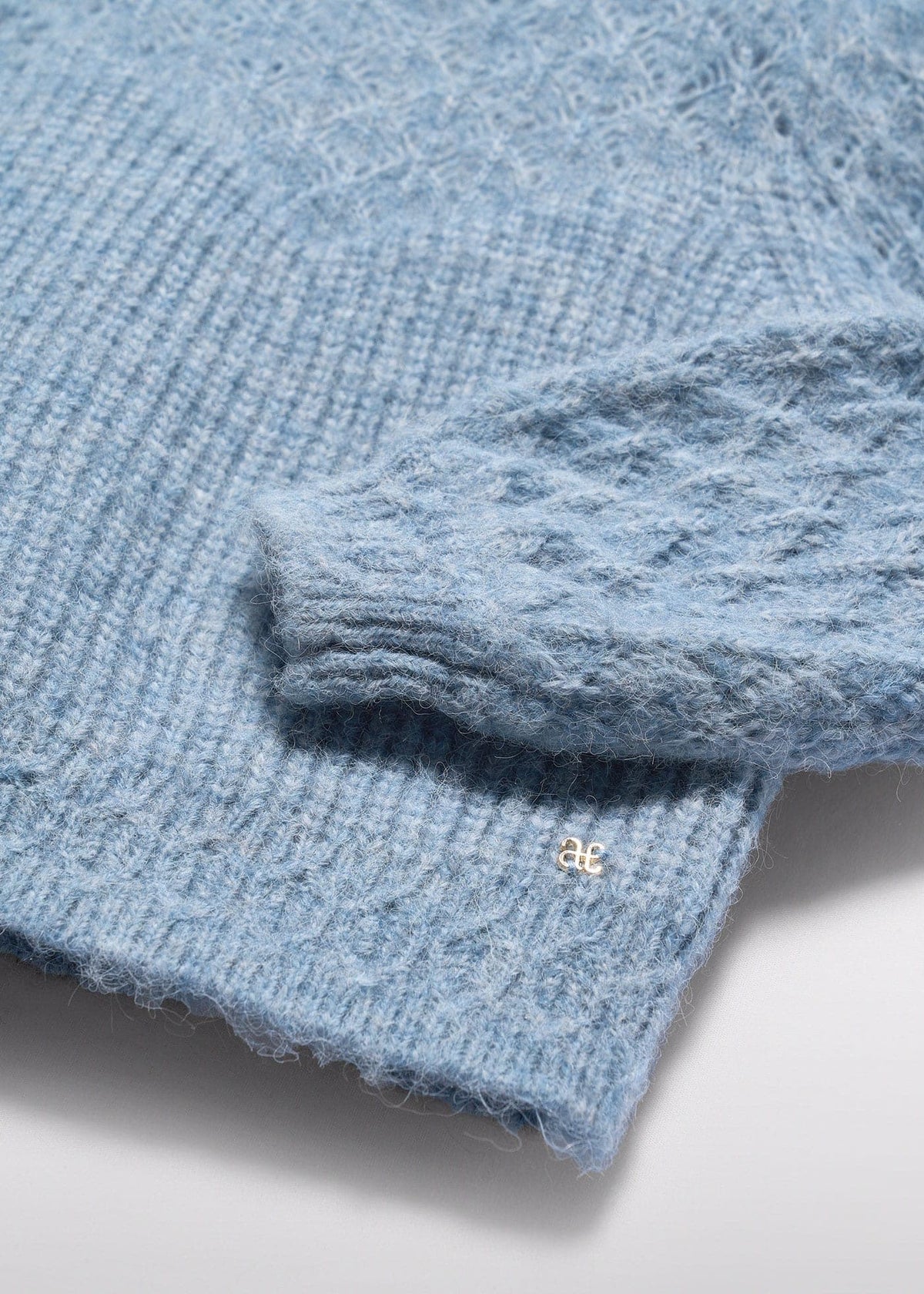 Abel & Lula Abel & Lula Openwork Sweater - Little Miss Muffin Children & Home