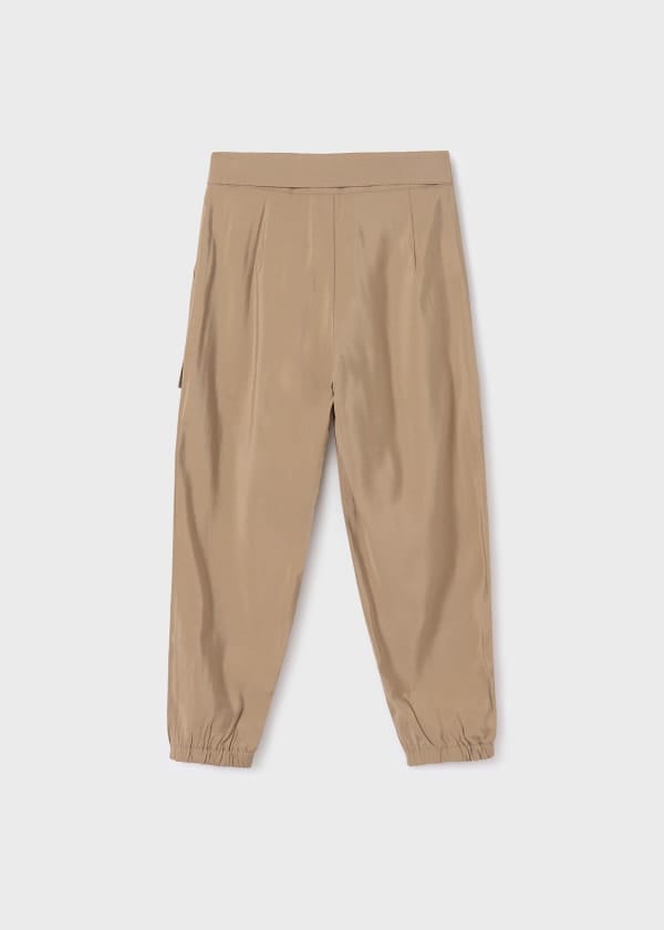 Mayoral Usa Inc Mayoral Tween Girls Belted Pants with Gathered Hem - Little Miss Muffin Children & Home