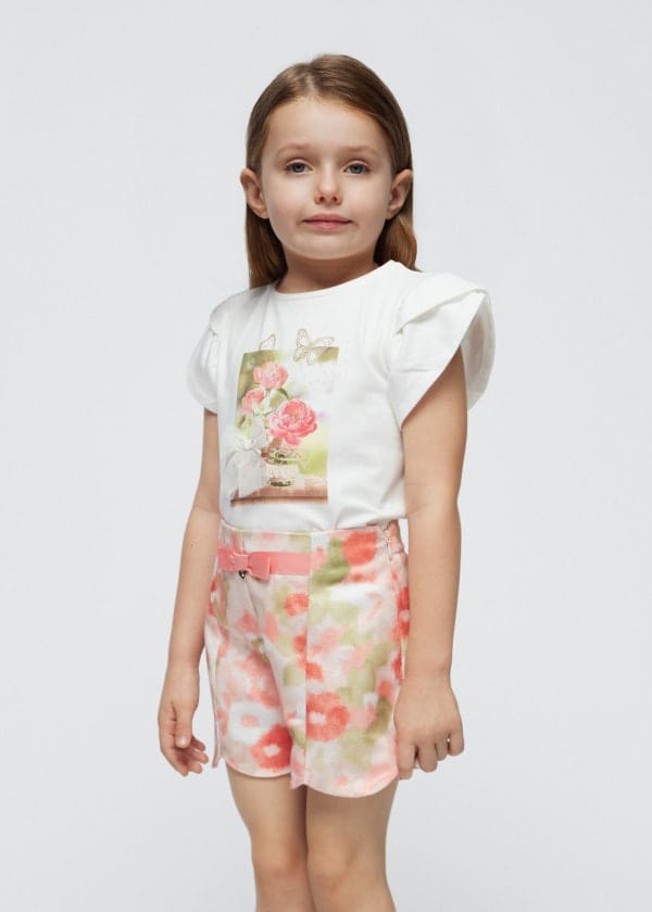 Mayoral Usa Inc Mayoral Floral Printed Shorts - Little Miss Muffin Children & Home