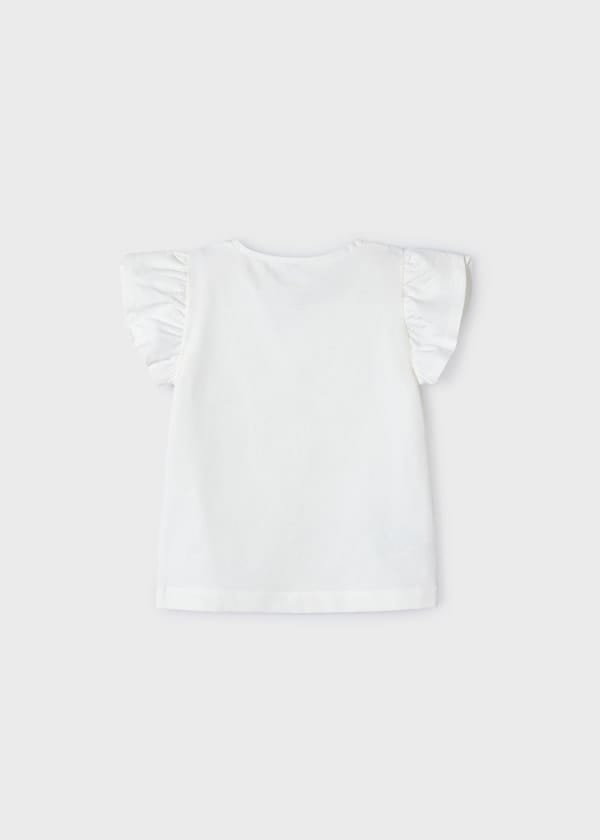 Mayoral Usa Inc Mayoral Printed Flutter Sleeve T-Shirt - Little Miss Muffin Children & Home