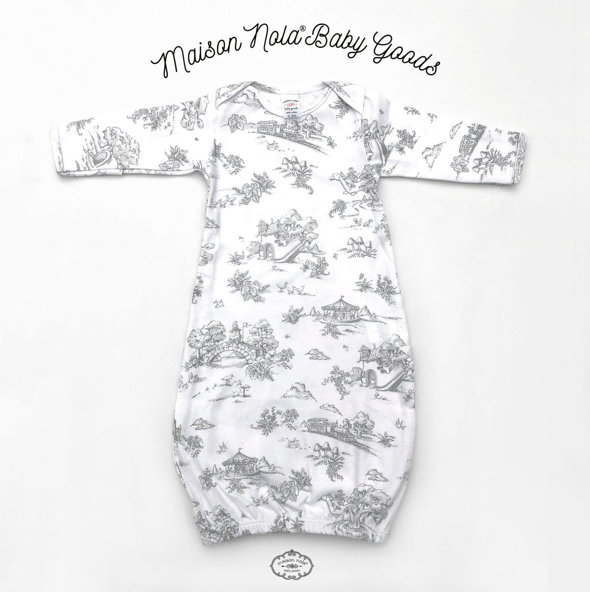 Maison Nola Maison Nola Storyland Baby Gown - Little Miss Muffin Children & Home