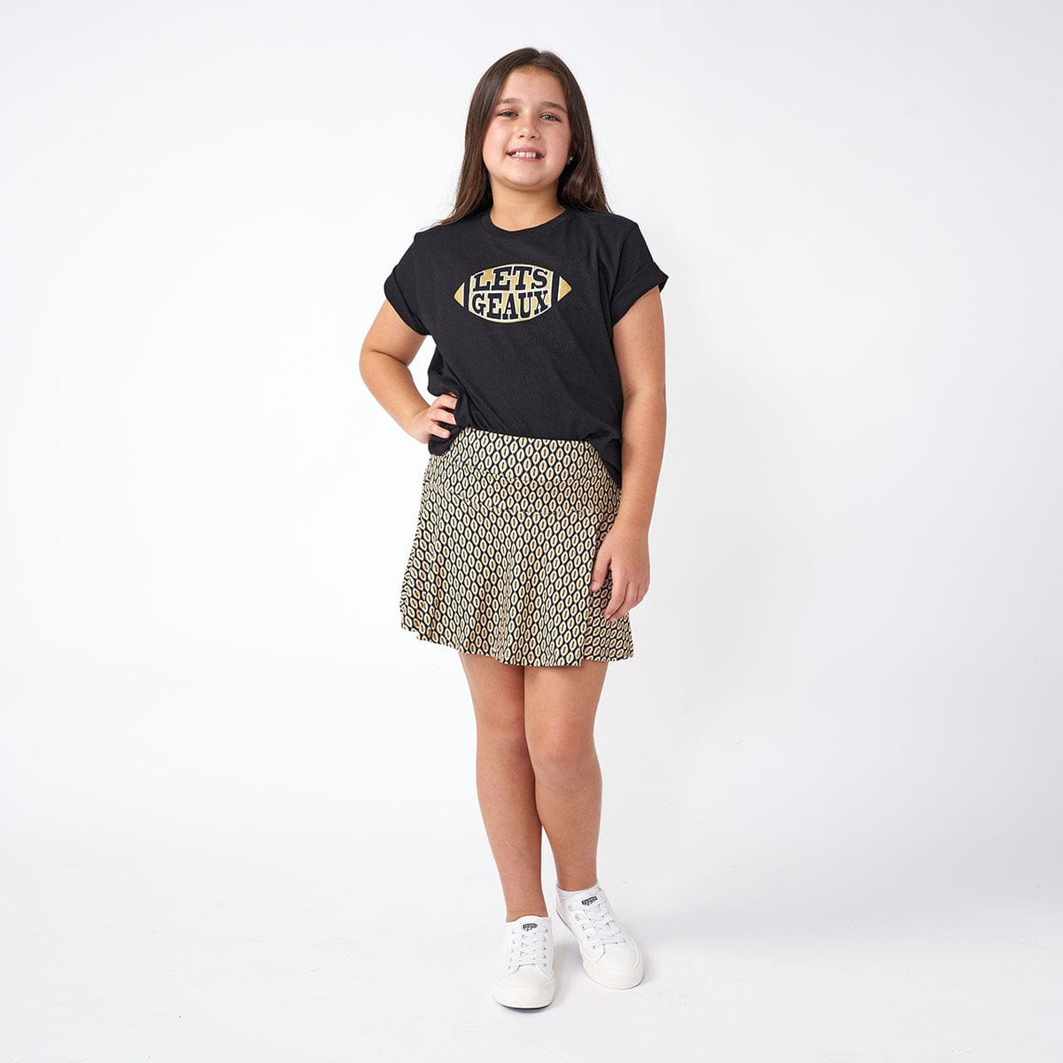Bon Temps Boutique Bon Temps Boutique Sophia Skort Mini Football - Little Miss Muffin Children & Home