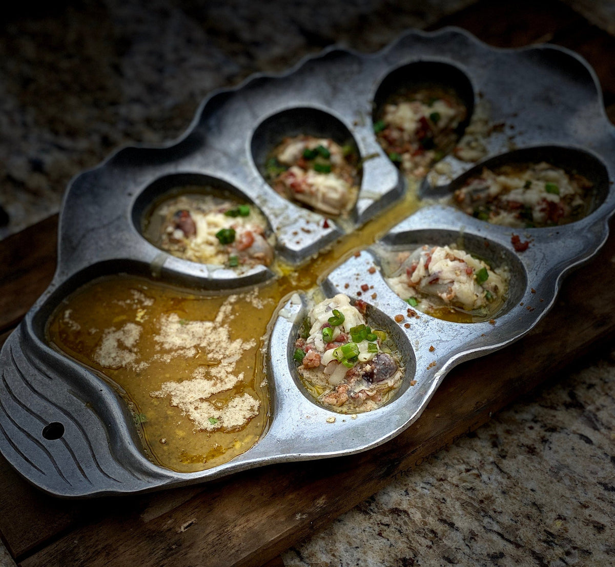 The Aluminum Oyster Bed for Grilling