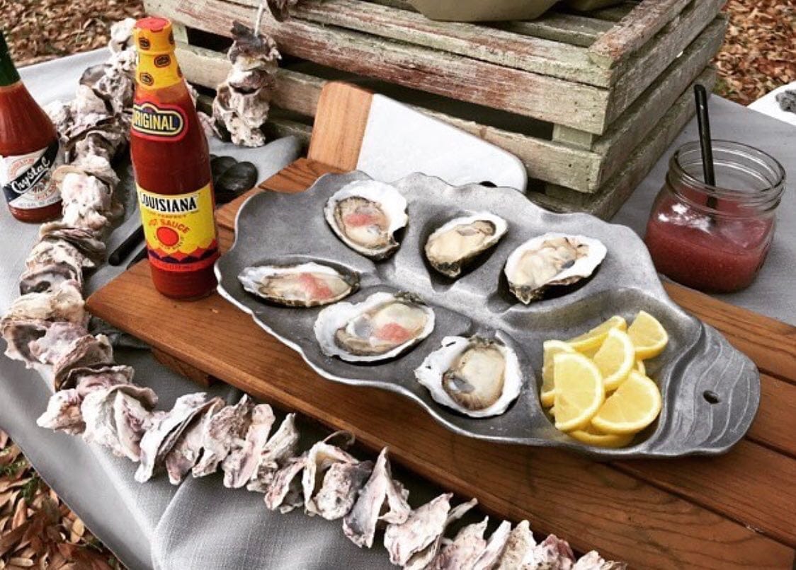 The Aluminum Oyster Bed for Grilling