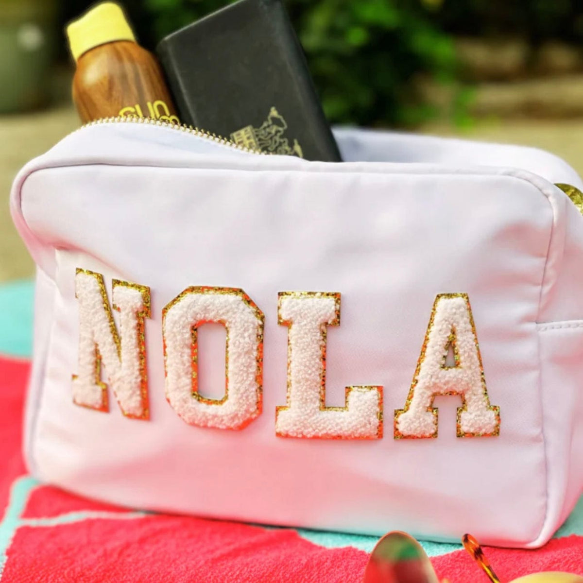 Whereable Art Whereable Art NOLA Varsity Travel Bag - Little Miss Muffin Children & Home