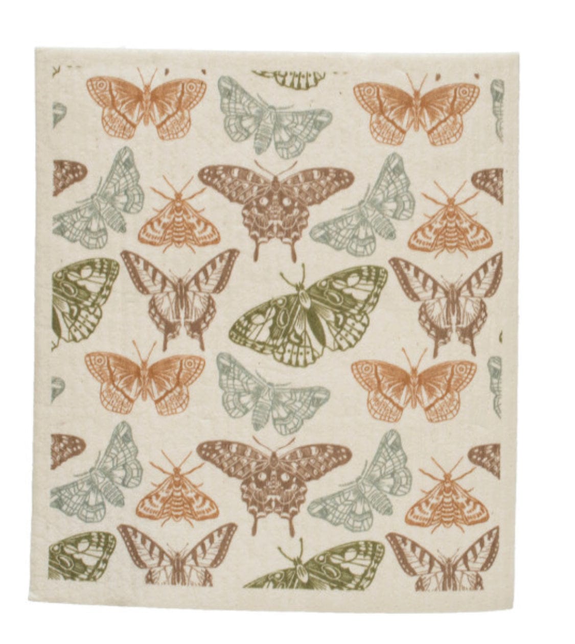 Creative Co-Op Creative Co-op Reusable Cellulose Sponge Cloth - Little Miss Muffin Children & Home