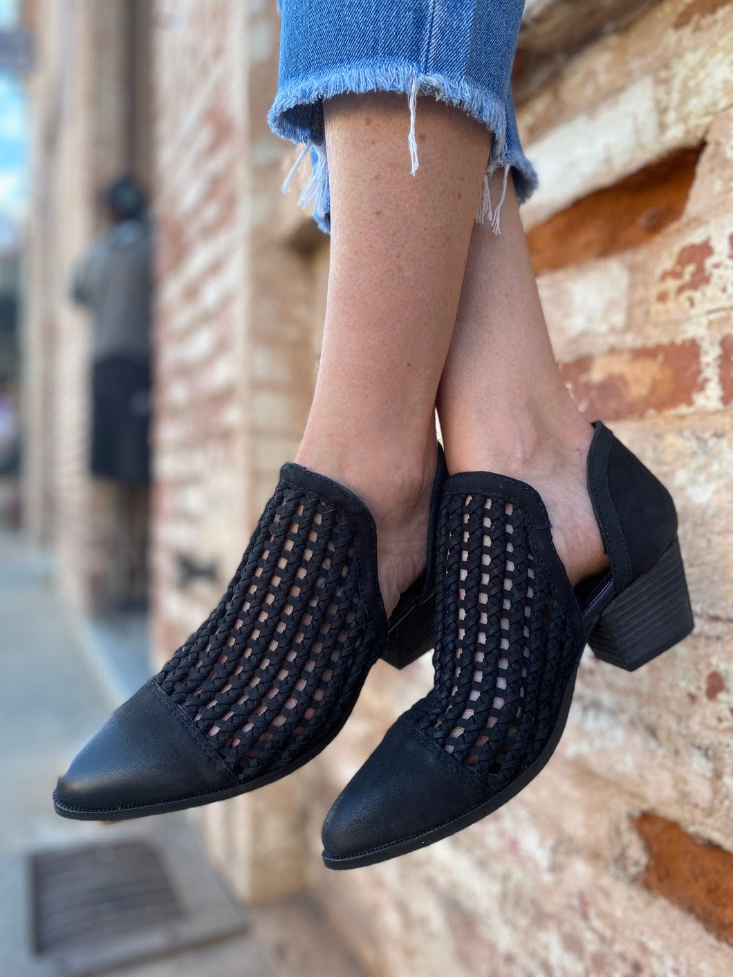 Sbicca Sbicca Sycamore Handwoven Leather Bootie - Little Miss Muffin Children & Home