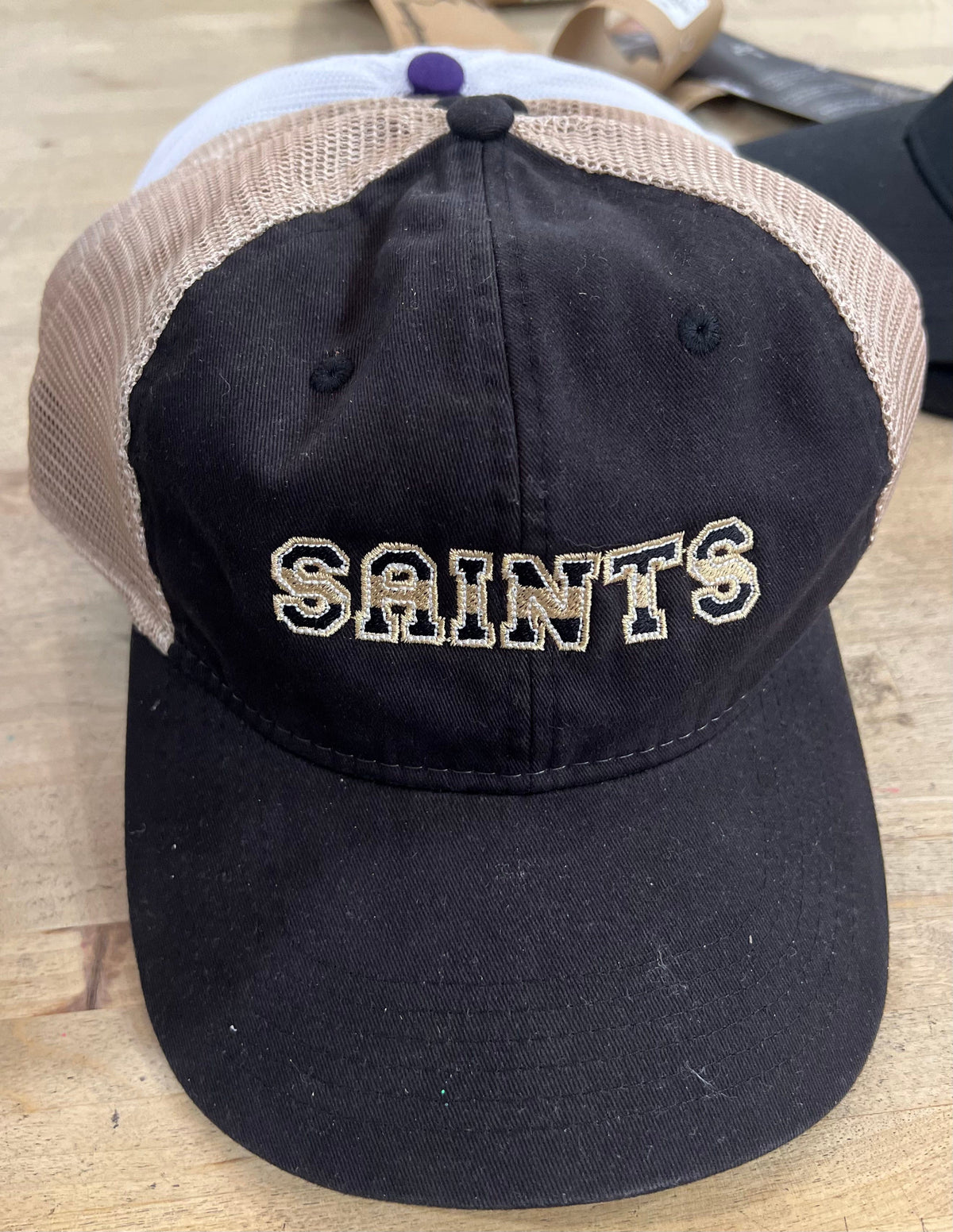 Whereable Art WHEREable Art Saints Baseball Cap - Little Miss Muffin Children & Home