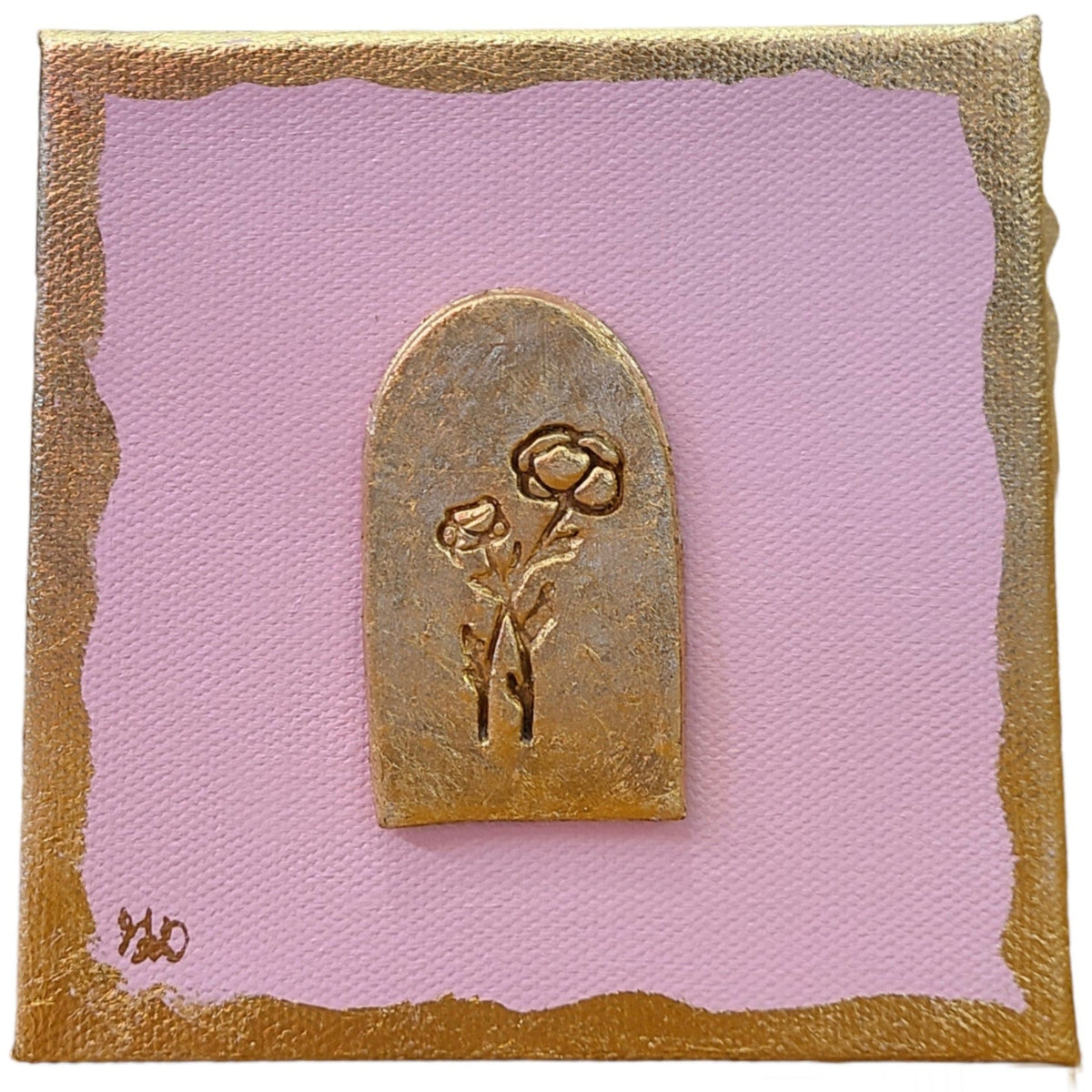 Fleur Art & Designs Fleur Art & Designs Floral Arch Mini Canvas - Little Miss Muffin Children & Home