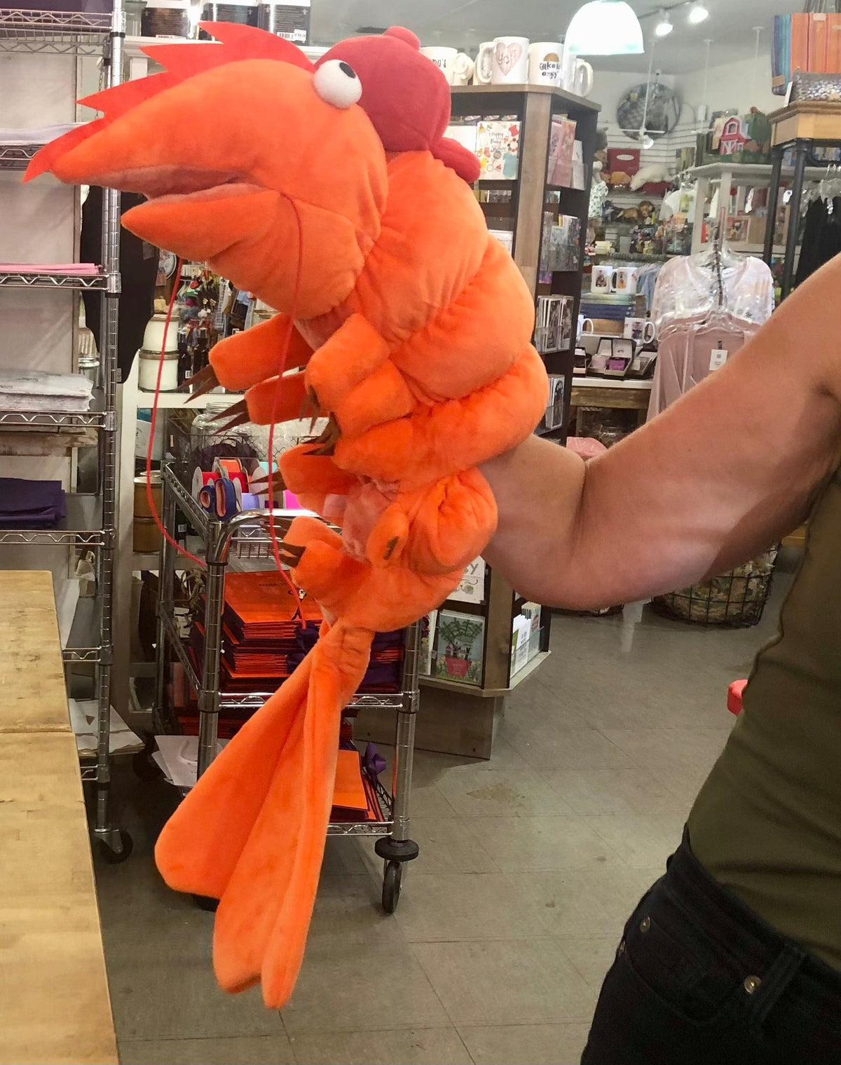 Studio Laughter Studio Laughter Gumbo Shrimp Puppet - Little Miss Muffin Children & Home