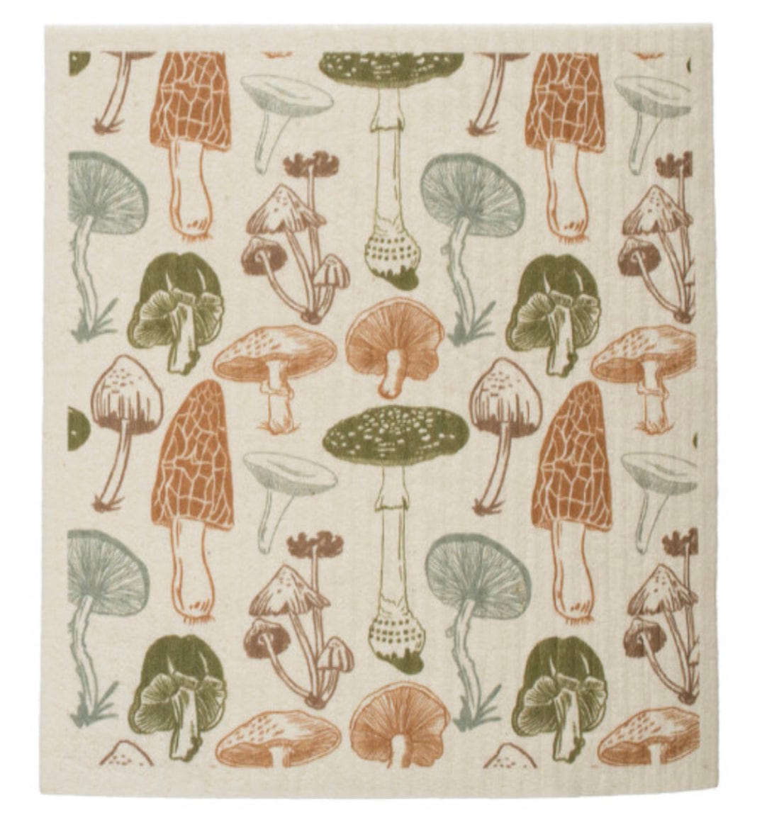 Creative Co-Op Creative Co-op Reusable Cellulose Sponge Cloth - Little Miss Muffin Children & Home