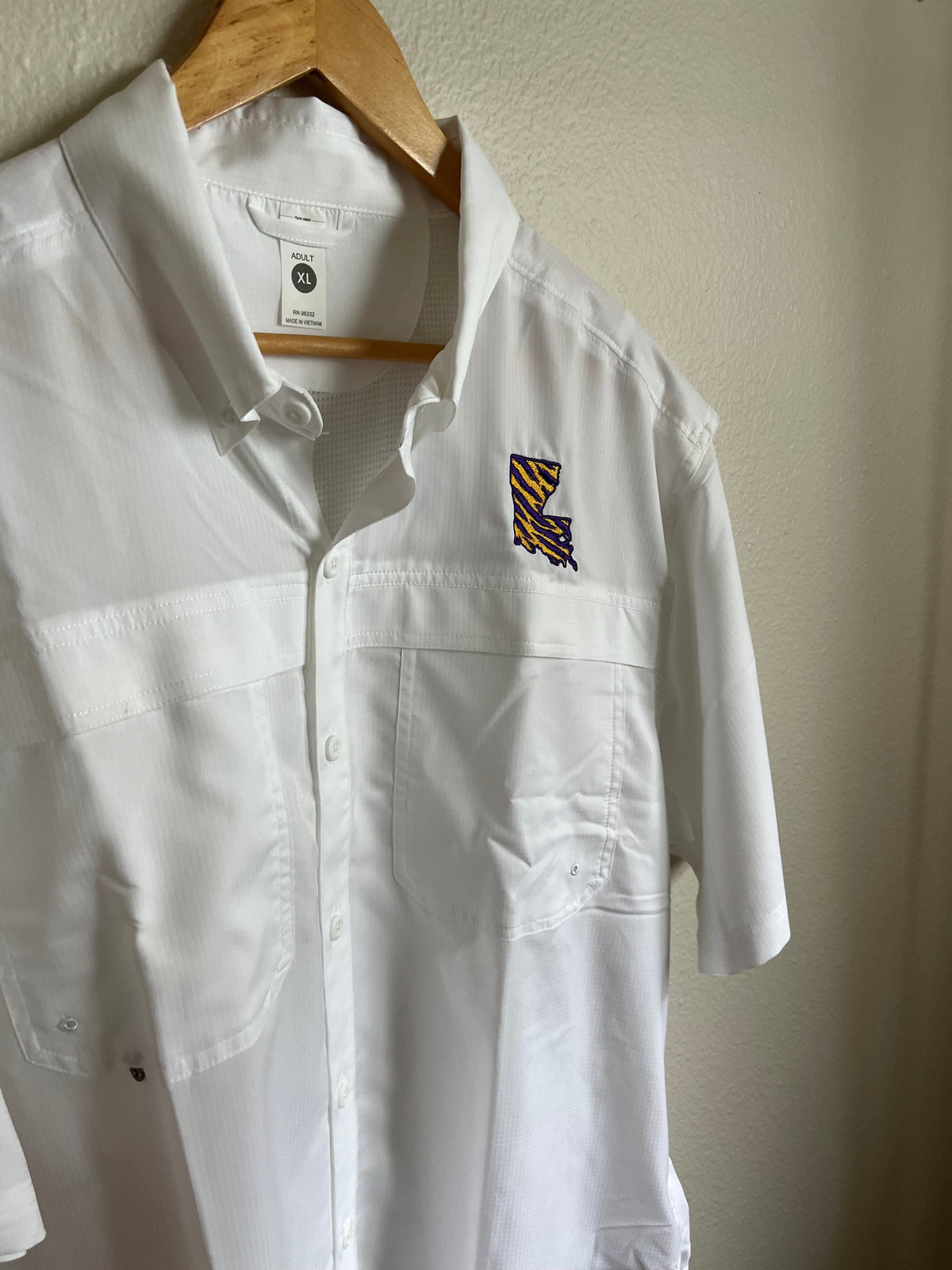 Whereable Art WHEREable Art LA LSU Fishing Shirt - Little Miss Muffin Children & Home